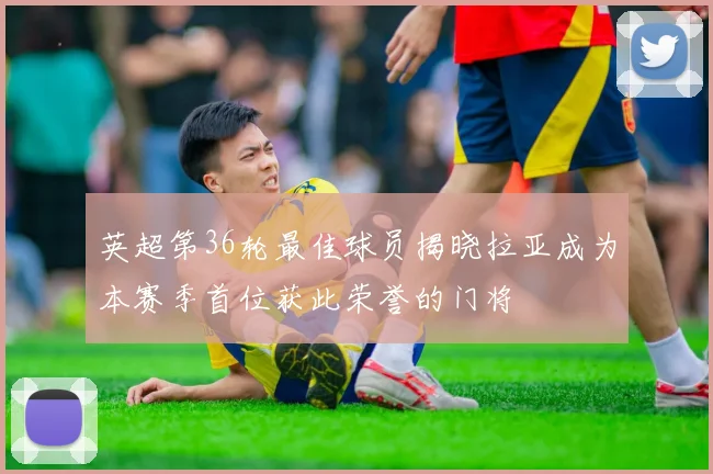 英超第36轮最佳球员揭晓拉亚成为本赛季首位获此荣誉的门将